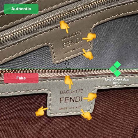 how to spot a fake vintage fendi|how to authenticate Fendi bag.